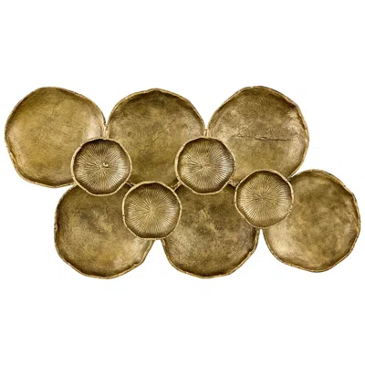 Surya Aaina Wall Sculpture In Gold