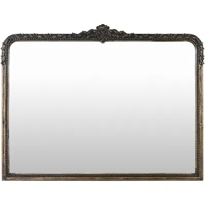 Surya Aaliyah Mantel Mirror In Brown