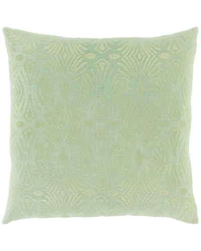 Surya Accra Down Pillow Kit In Mint