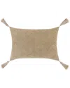 Surya Accra Polyester Pillow Kit In Brown