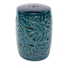 Surya Achilles Stool In Teal