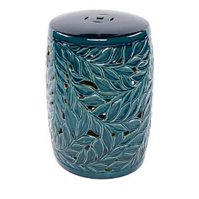 Surya Achilles Stool In Teal