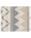 Surya Adara Khaki Throw In Multi