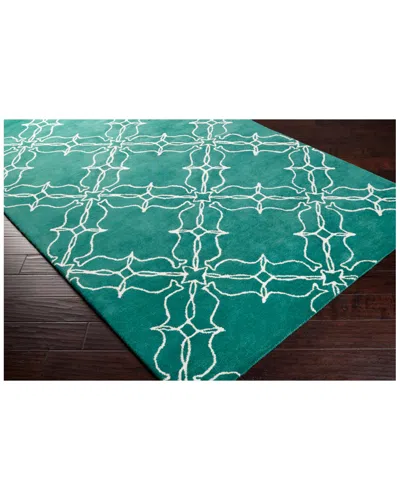 Surya Aimee Wilder Geometric Hand-tufted 9 Ft X 13 Ft Rug In Green