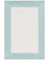 Surya Alfresco Alf-9680 Teal 3' X 5'6" Area Rug, Indoor/outdoor In Teal