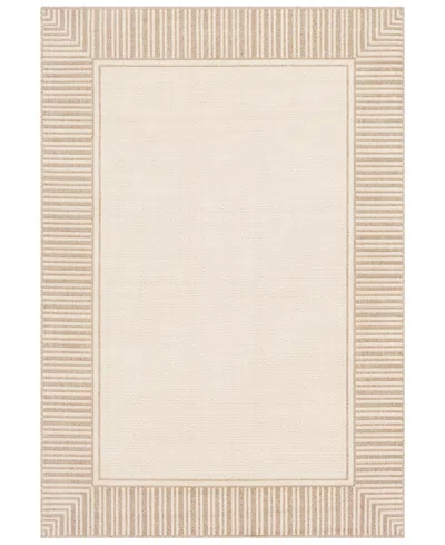 Surya Alfresco Alf-9685 Camel 8'9" X 12'9" Area Rug, Indoor/outdoor