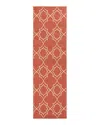 Surya Alfresco Alf A Runner Area Rug, 2'5 X 11'10 In Rust