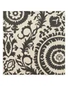 Surya Alfresco Alf D Square Area Rug, 7'3 X 7'3 In Black