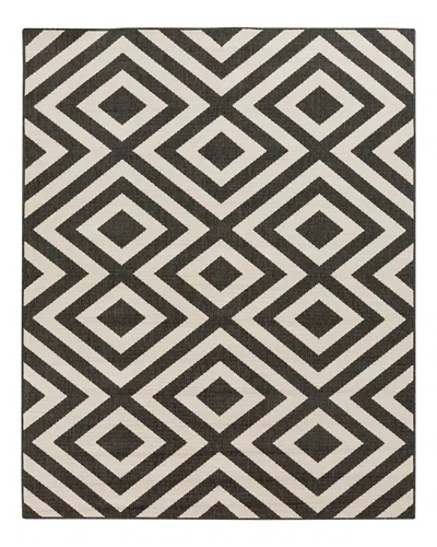 Surya Alfresco Alf-i Area Rug, 3'7 X 5'7 In Black