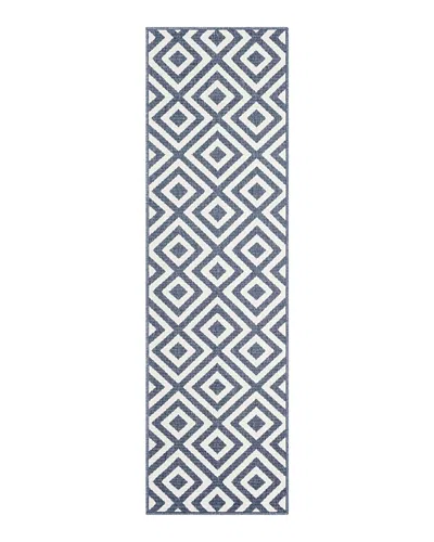 Surya Alfresco Alf-i Runner Area Rug, 2'5 X 11'10 In Charcoal