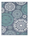 Surya Alfresco Alf-j Area Rug, 2'5 X 4'5 In Charcoal