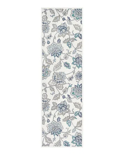 Surya Alfresco Alf-l Runner Area Rug, 2'5 X 7'10 In Aqua