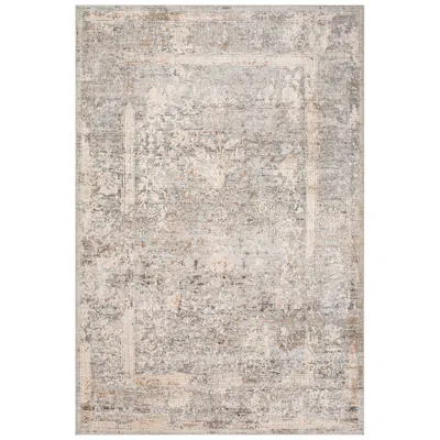 Surya Alpine Alp-2307 6'7"x9'6" Light Gray Ivory Indoor Area Ru