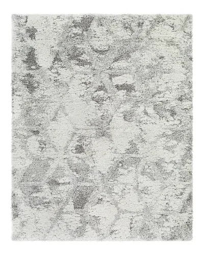 Surya Alta Shag Asg-2302 Area Rug, 6'7 X 9' In Silver