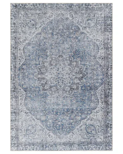 Surya Amelie Machine-washable Rug In Blue