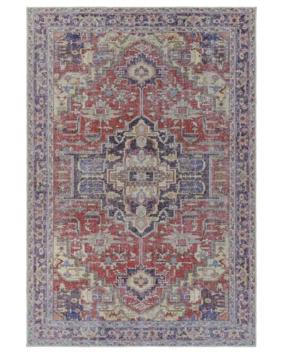 Surya Amelie Machine-washable Rug In Red