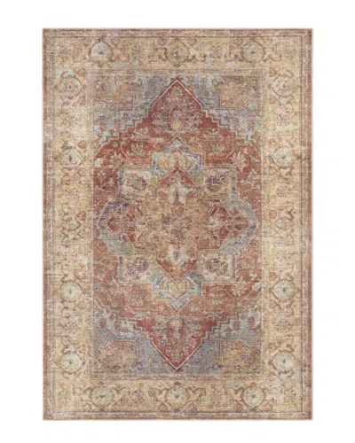 Surya Amelie Traditional Machine Washable Rug In Denim