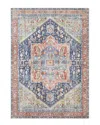 Surya Amelie Traditional Machine Washable Rug In Navy