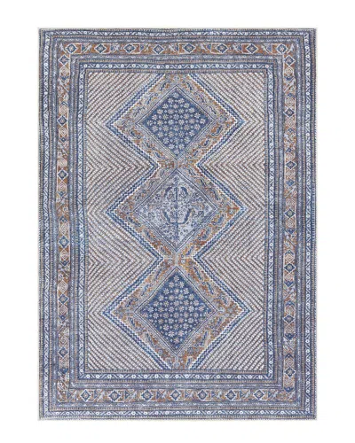 Surya Amelie Traditional Machine Washable Rug In Navy