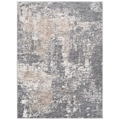 Surya Andorra Ard-2302 7'10"x10' Charcoal And Khaki Area Rug