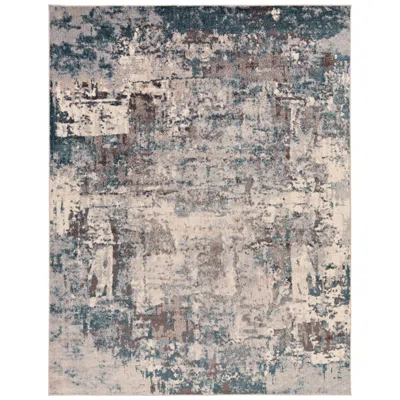 Surya Ankara Akr-2307 7'10"x10'3" Teal / Cream Area Rug