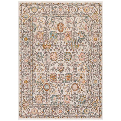 Surya Ankara Akr-2332 6'7"x9' Pink Camel Oriental Area Rug In Brown