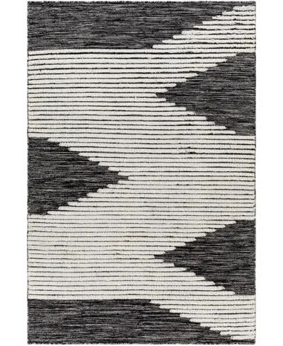 Surya Apache Apa-2311 5" X 7'6" Area Rug In Black