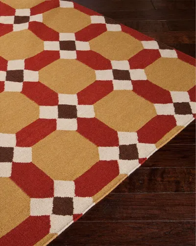 Surya Archive Wool Rug In Brown