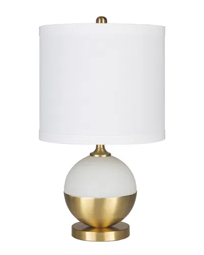 Surya Askew Table Lamp In White