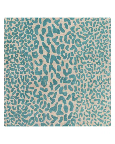 Surya Athena Ath-5120 Area Rug, 4' X 4' In Dark Green