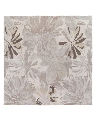 Surya Athena Ath-5135 Area Rug, 8' X 8' In Taupe