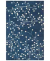 Surya Athena Ath-5156 Navy 2' X 3' Area Rug In Navy
