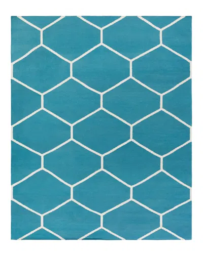 Surya Atrium Hand-woven Area Rug In Blue