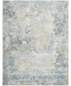 Surya Avellino 528156 2'x2'11" Area Rug In Silver