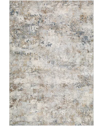 Surya Avellino 529457 2'7"x7'3" Runner Area Rug In Silver