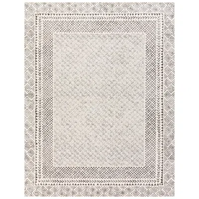 Surya Bahar Bhr-2321 7'10"x10'2" Medium Gray And Beige Area Rug