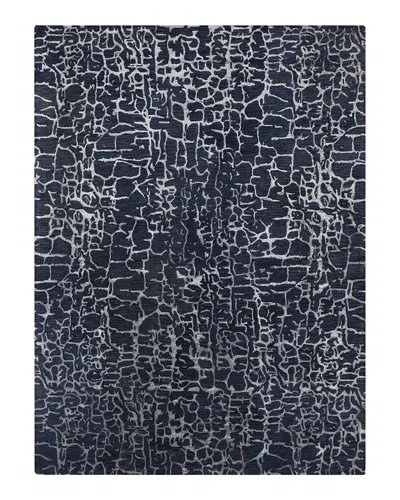 Surya Banshee Area Rug, 8' X 11' In Navy/denim