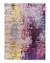 Surya Banshee Area Rug, 8' X 11' In Purple/lime/camel/garnet