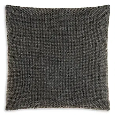 Surya Basketweave Decorative Pillow, 20 X 20 In Medium Gray