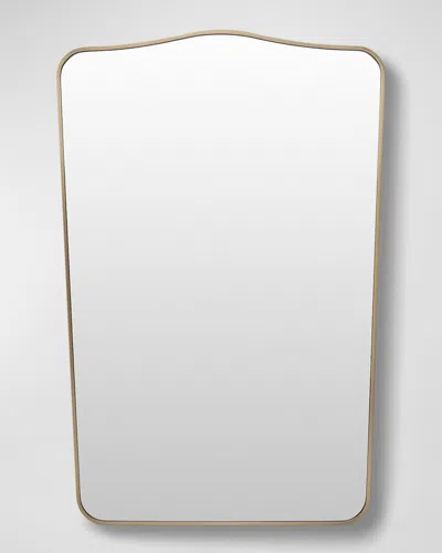 Surya Bellona Copper Mirror In Gold