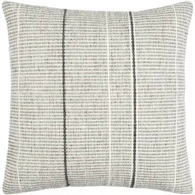 Surya Borderline Decorative Pillow In Gray