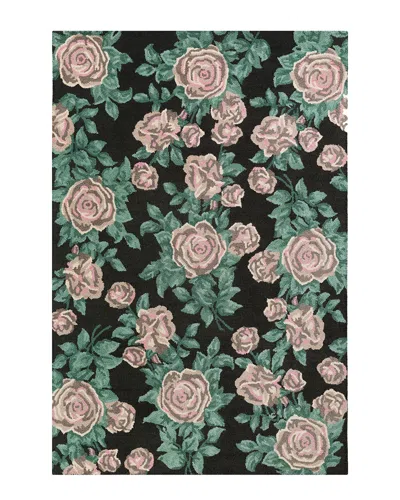 Surya Botany Hand-tufted Rug In Green