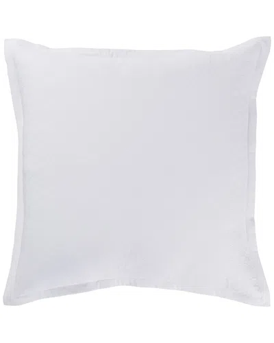 Surya Briley Solid Euro Sham In White