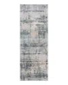 Surya Brunswick Bwk-2300 Runner Area Rug, 2'7 X 10' In Mist/sage