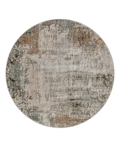 Surya Brunswick Bwk-2303 6'7" X 6'7" Round Area Rug In Mocha
