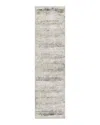 Surya Brunswick Bwk-2304 Runner Area Rug, 2'7 X 10' In Khaki/gray
