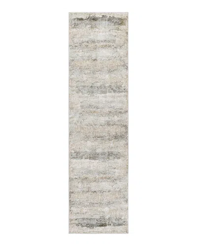 Surya Brunswick Bwk-2304 Runner Area Rug, 2'7 X 10' In Khaki/gray