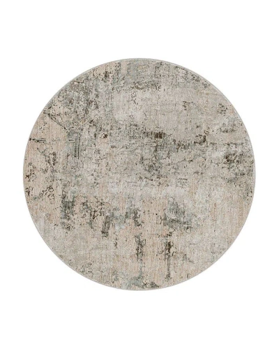 Surya Brunswick Bwk-2307 Round Area Rug, 5'3 X 5'3 In Khaki/sage