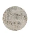 Surya Brunswick Bwk-2307 Round Area Rug, 6'7 X 6'7 In Khaki/sage