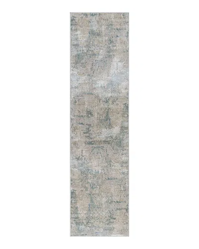 Surya Brunswick Bwk-2307 Runner Area Rug, 2'7 X 10' In Sage/gray